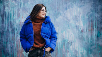 Blue Bomber Jacket