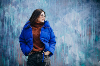 Blue Bomber Jacket